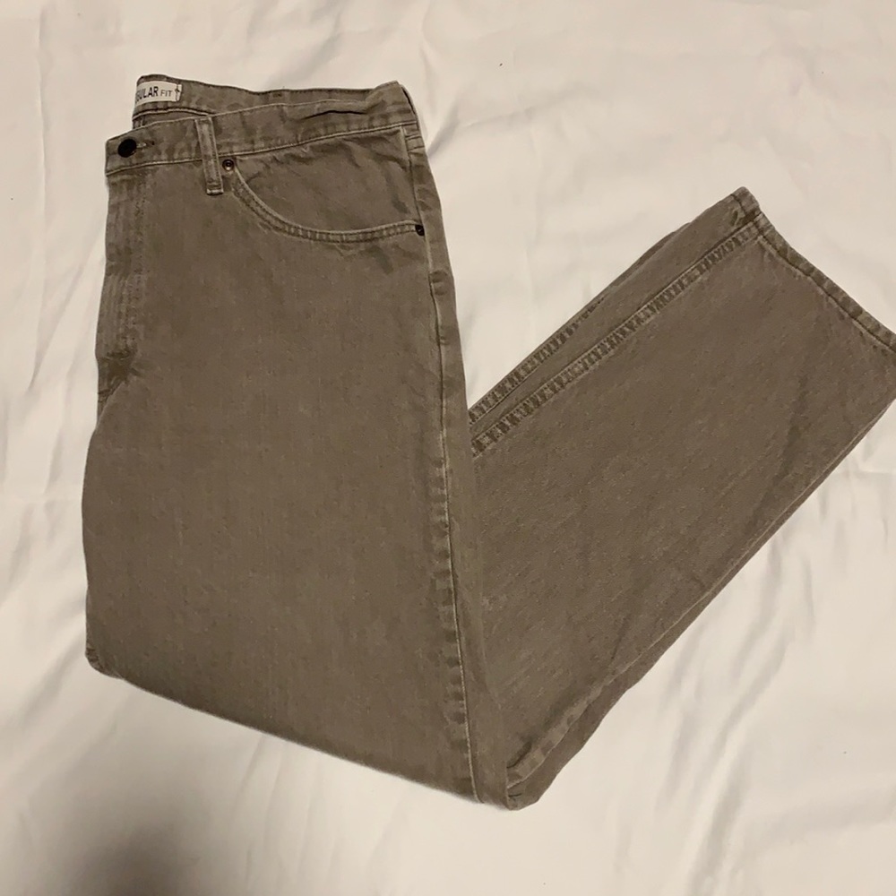 Men’s Lee regular fit gray jeans size 40x32